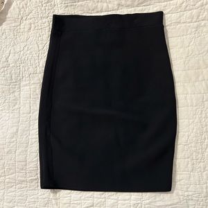 Guess by Marciano Black Stretch Pencil Skirt Womens:M